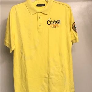 Coogi Men’s Yellow Polo Shirt